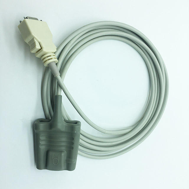 Compatible masim 14pin Rad-5, Rad-57, Rad-8, Rad-87, Radica-7 / Zoll E/M/R Series Sage P10-30M spo2 sensor cable