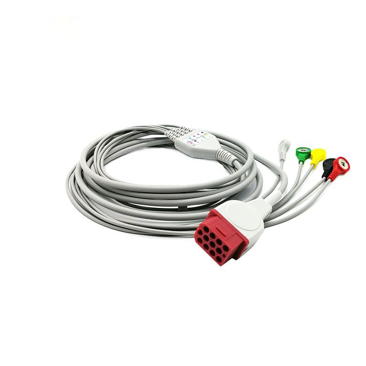 Compatible a Variety of One-piece ECG Patient Cable ECG Cable 10 Lead Cable