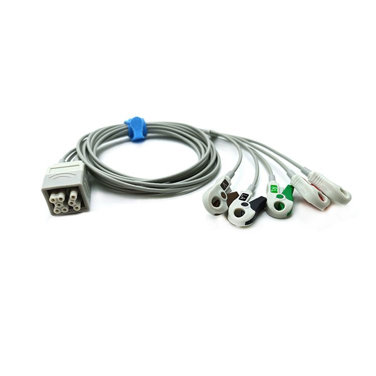 ECG EKG Telemetry Cable for GE medical Telemetry Transmitter machine