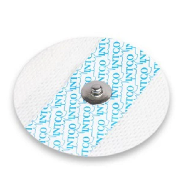 Non-Woven Fabric Adhesive EKG/ECG monitoring Disposable Button ECG Electrode