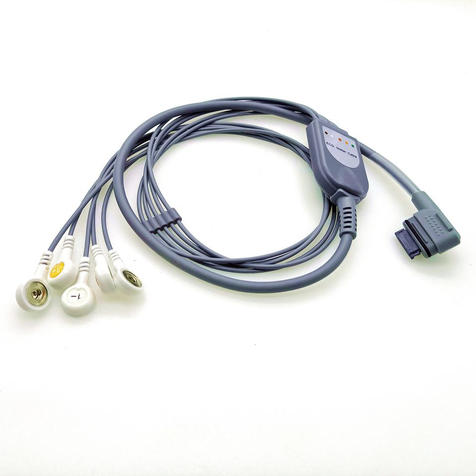 Biomedical instruments/BI 9800/BI 9900 holter ecg cable with 26pin connector