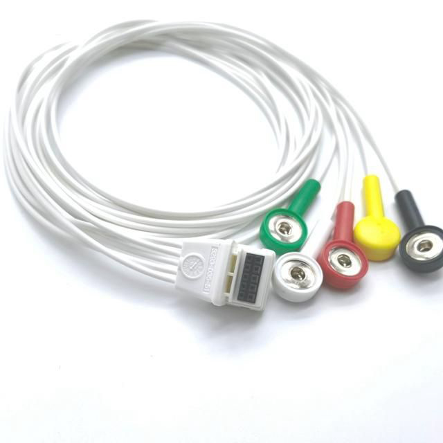 Mortara H3+ Holter Cable Mortara 9293-036-51,H3+ 5-lead Patient Cable