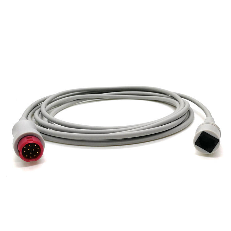 mediacl adapter cable IBP cable 3.5m compatibility with Mindray to Medex