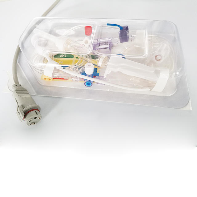 Disposable Pressure Transducers Kits, Single Channel with BD Connector, IBP Sensor
