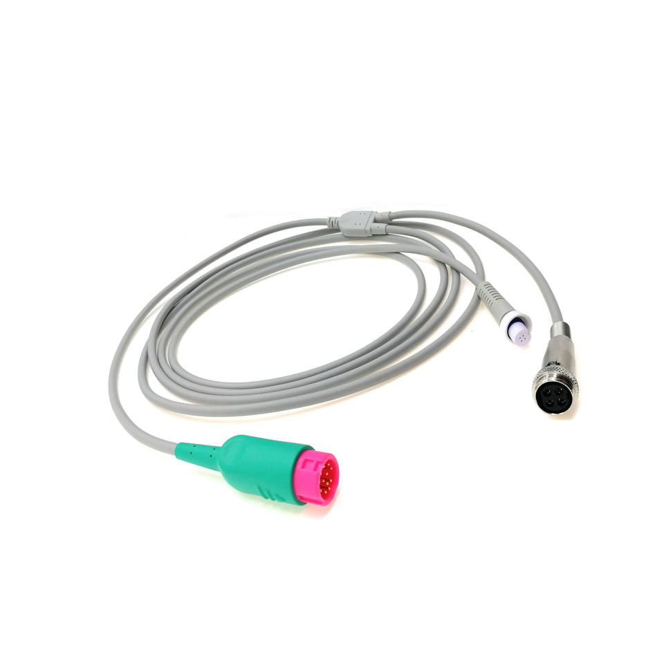 Compatible Edan 12pin Cardiac Output (C.O) Cable