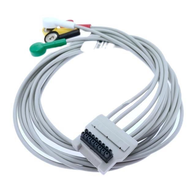 5 Lead Holter Cable Compatible BTL-08 Holter H600 Recorder